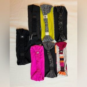 Lululemon Headbands - Set of 7 old style
